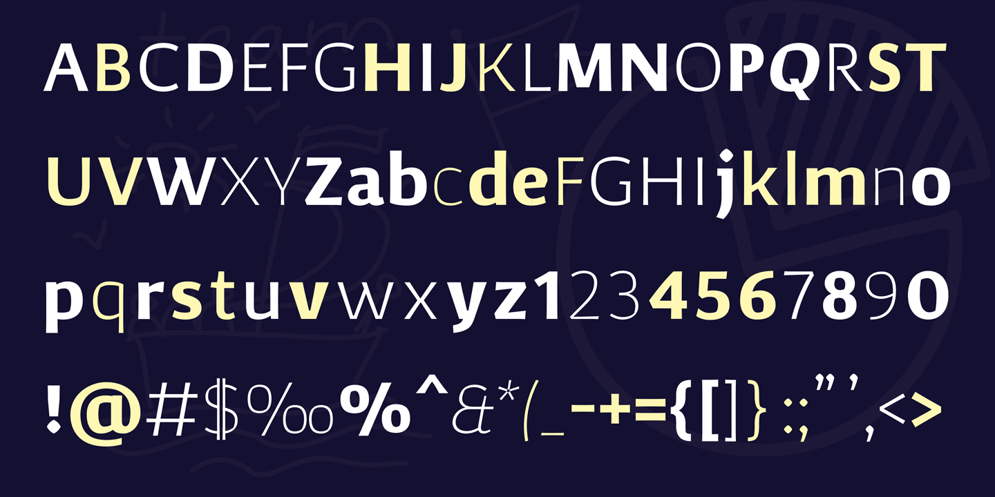 Example font Corpo Sans #5